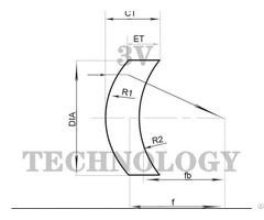 Plano Convex Lens Customized