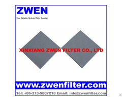 Sintered Mesh Filter Plate