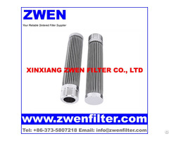 Pleated Wire Mesh Filter Cartridge