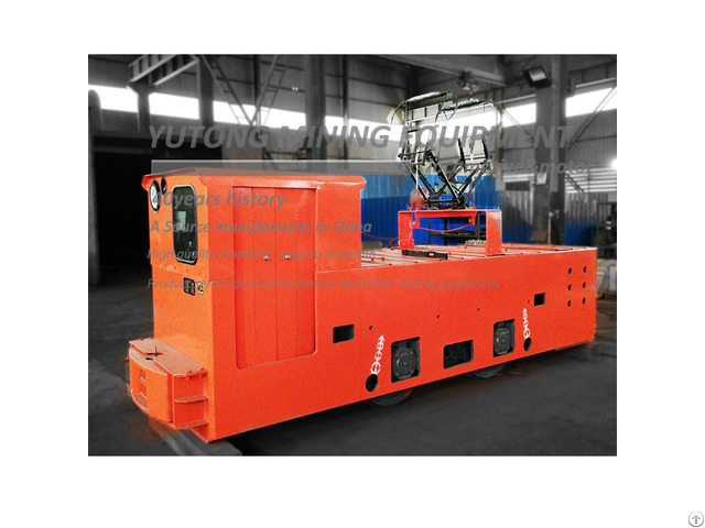 Cjy7 Ton Mining Trolley Electric Locomotive For Underground Metal Mine Tunnel