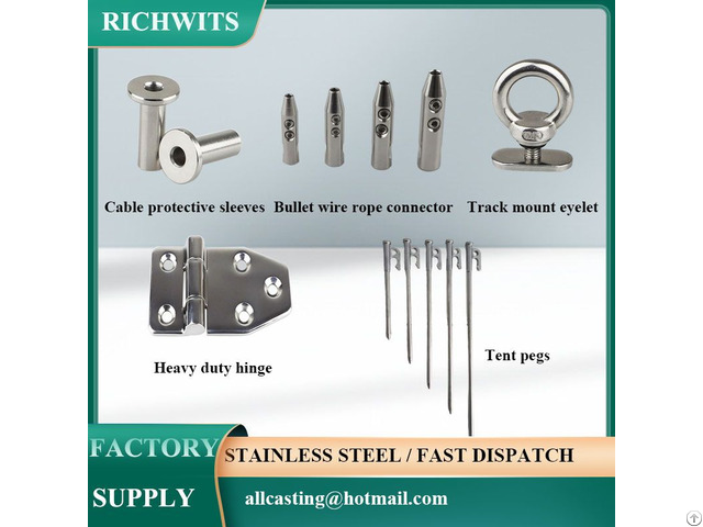 Oem Customized Investment Casting Hardware In Stainless Steel For Construction