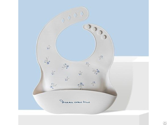 Baby Bib That Reminds You Of Spring And Warmth