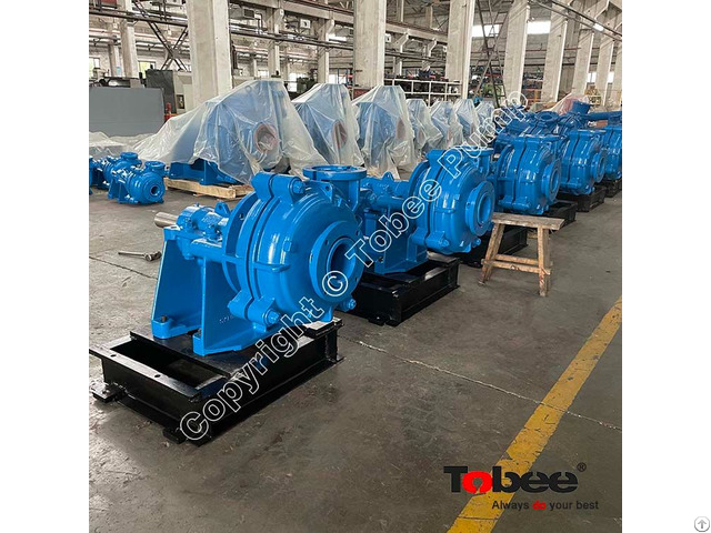 Tobee® 6 4e Ah Classifying Cyclone Feed Underflow Thickener Tailings Slurry Pump
