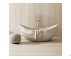 China Luxury Freestanding Solid Surface Bathtub Wholesale Monblari