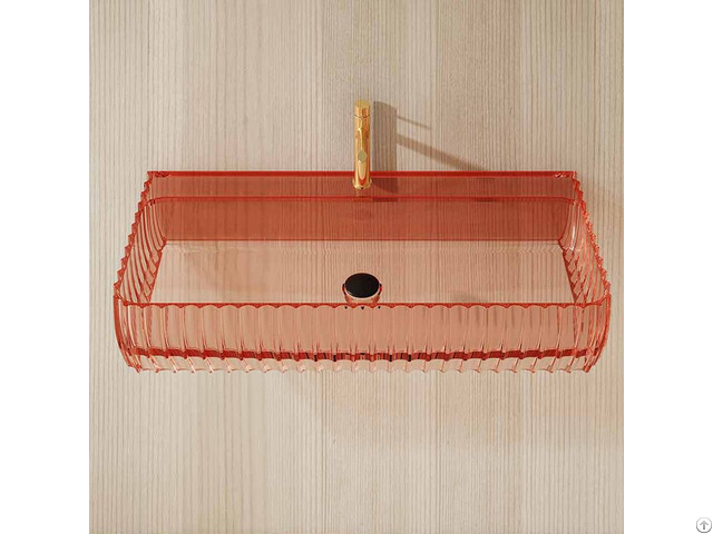 China Luxury Fluted Wall Hang Basin Factory Monblari China Luxury Fluted Wall Hang Basin Factory Monblari