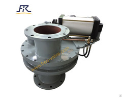 Pneumatic Hard Alloy Seated Rotary Double Disc Gate Valve