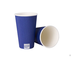 Vertical Ripple Wall Cup For Coffee