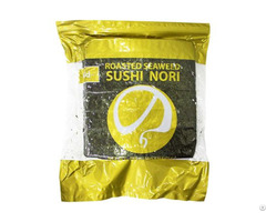 Yaki Sushi Nori Roasted Seaweed Gold 100 Sheets Zippered Bag