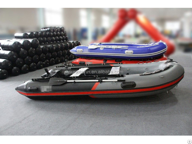 Black 4 7m Latest Style Inflatable Pvc Hypalon Boat