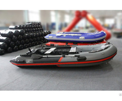 Black 4 7m Latest Style Inflatable Pvc Hypalon Boat