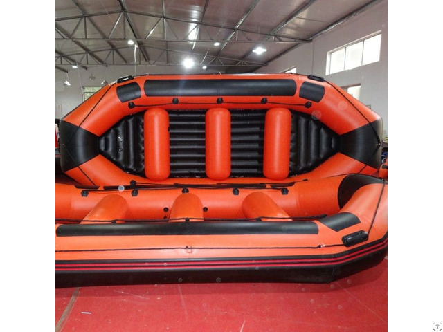 Ce China Factory Customized Red Inflatable Pvc Cheap Drifting Raft Boat