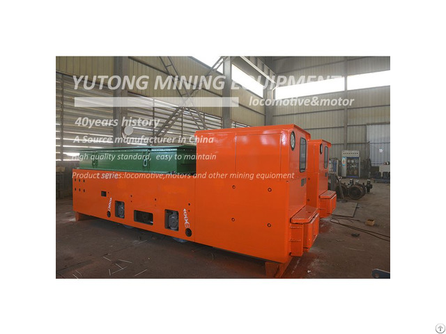 Explosion Proof 8 Ton Battery Accumulator Locomotive For Coal Mine