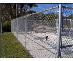 Aluminum Coated Steel Chain Link Fence