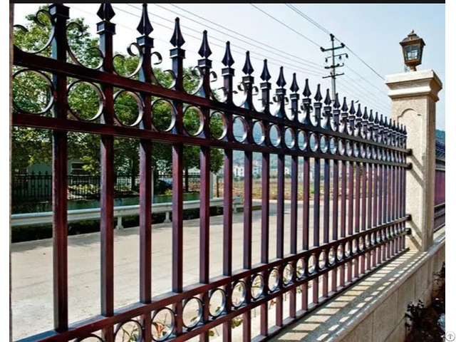 Pusheng Wrought Iron Fence