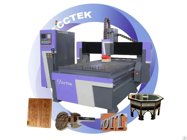 Manufacturer 4 8ft Wood Carving 3d Cnc Router System Machine 1325