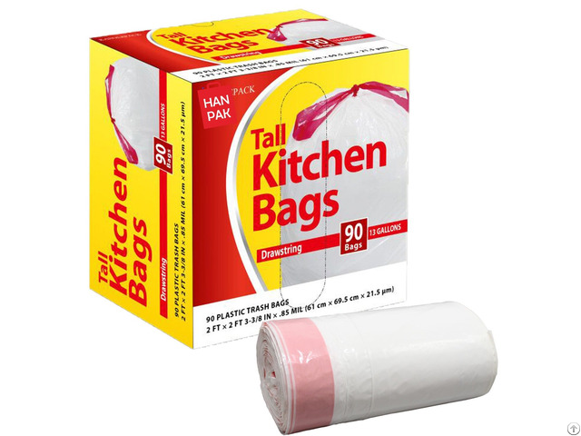 Heavy Strong Tall Kitchen Trash Bags Garbage Bag