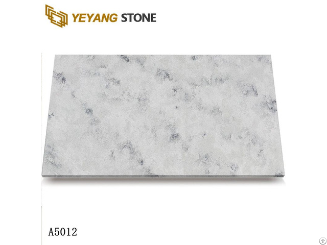 Grey Quartz Stone Slab For Kitchen Countertop 2cm 3cm A5012