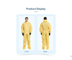 Type 3b 4b Chemical Protective Coverall