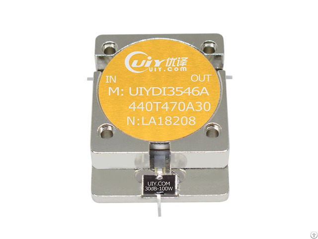 Uhf Band 440 To 470mhz High Isolation 23db Rf Drop In Isolators