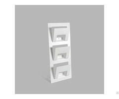 White Magazine Rack