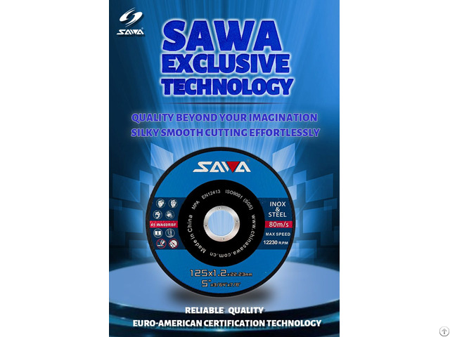 Sawa Factory Direct Sales Cutting Disc With Free Samples