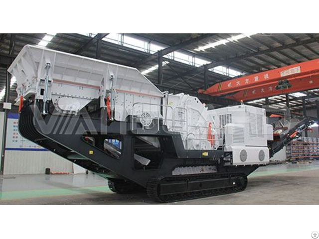 Factory Price Crusher Manufacturer Crawler Mobile Stone Impact Crushing Plant