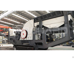 Factory Price Crawler Type Rock Crusher Tracked Mobile Hammer Stone Crushing Plant