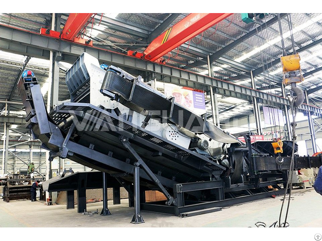 Factory Price Mobile Mining Sand Gravel Machine Portable Aggregate Screening Plant