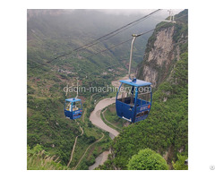 Fixed Cable Carrying Device Basket Type Ropeway