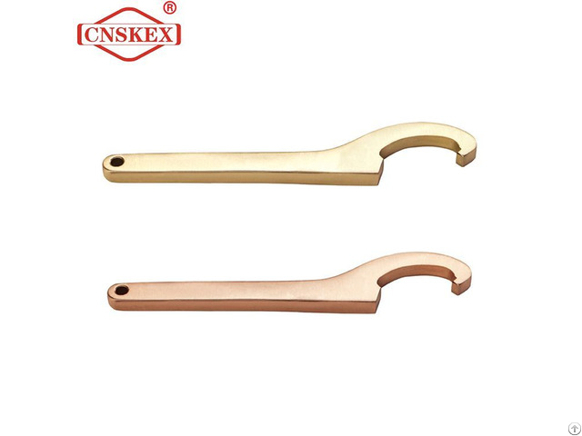 Non Sparking Fixed C Spanner Wrench Din 1810