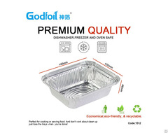Rectangular Aluminum Foil Container Wr1512 586