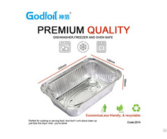 Rectangular Aluminum Foil Container Wr2014 880