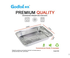 Rectangular Aluminum Foil Container Wr3120 1950