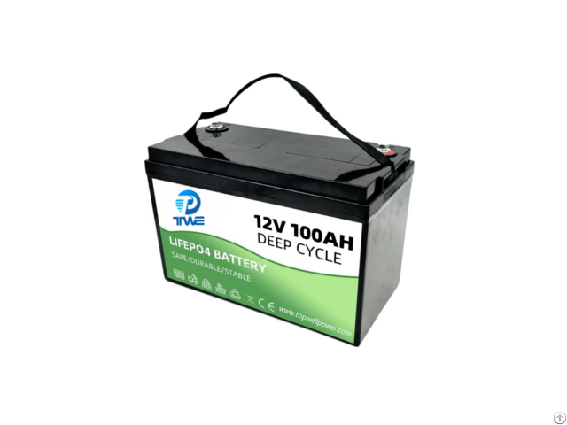 Lithium Iron Phosphate Battery 12 8v 100ah For Rv And Travel Trailer
