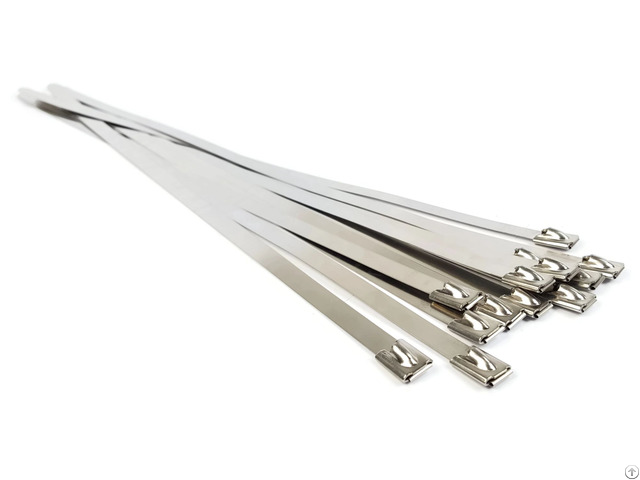 Stainless Steel Ball Lock Cable Ties Ss304 Ss316 Coated Uncoated