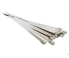 Stainless Steel Ball Lock Cable Ties Ss304 Ss316 Coated Uncoated