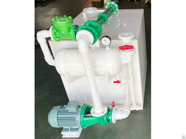 Fully Plastic Horizontal Complete Vacuum Unit