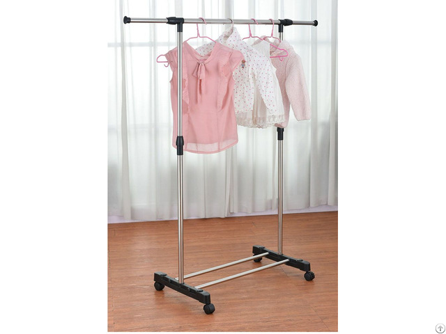 Single Pole Expandable Hanging Cloth Drying Rack