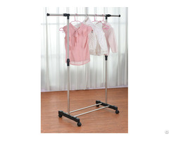 Single Pole Expandable Hanging Cloth Drying Rack