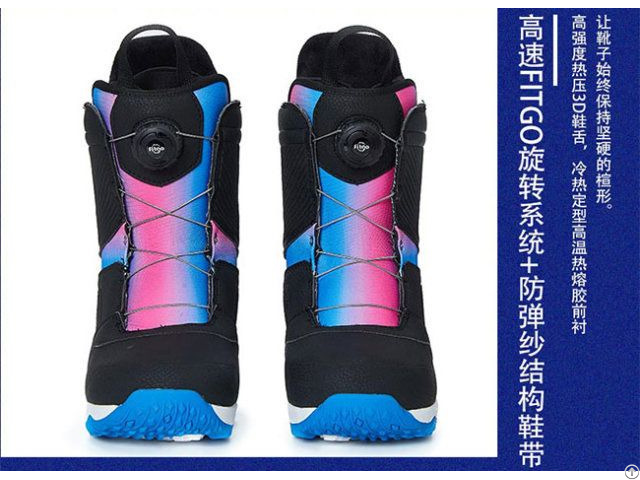 Speed Lacing System For Boot
