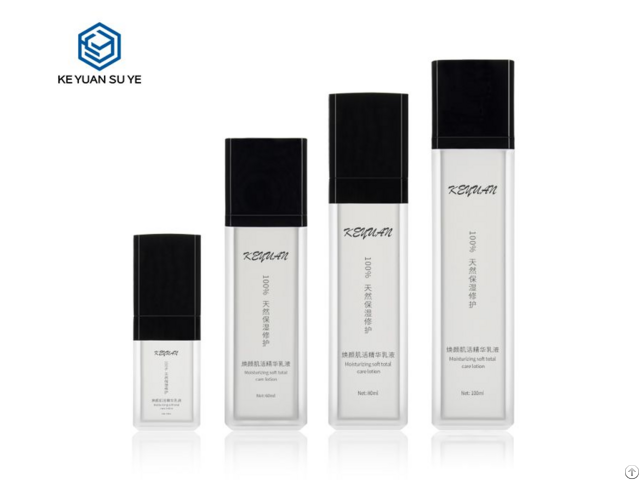Coco Chanel Style Square Acrylic Bottles