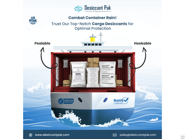 Calcium Chloride Cargo Container Desiccant Bags
