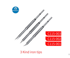 Oem C115 Soldering Iron Tips For Jbc Nt115 A Nano Handle