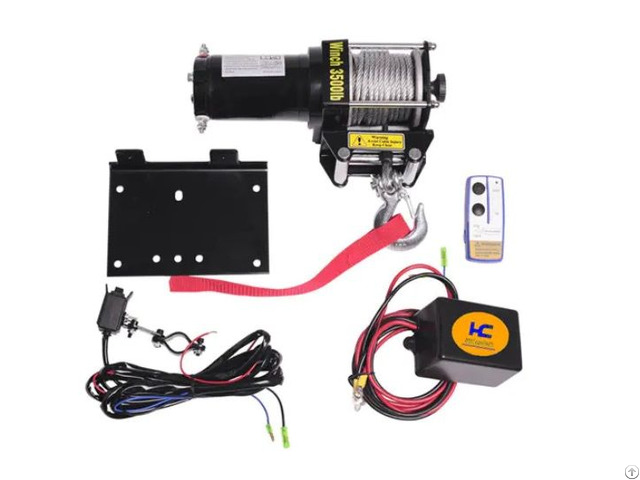 Vehicle Mounted Atv Winch P3500