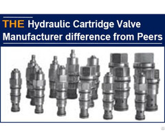 Hydraulic Cartridge Valve Manufacturer Aak Difference From Its Peers
