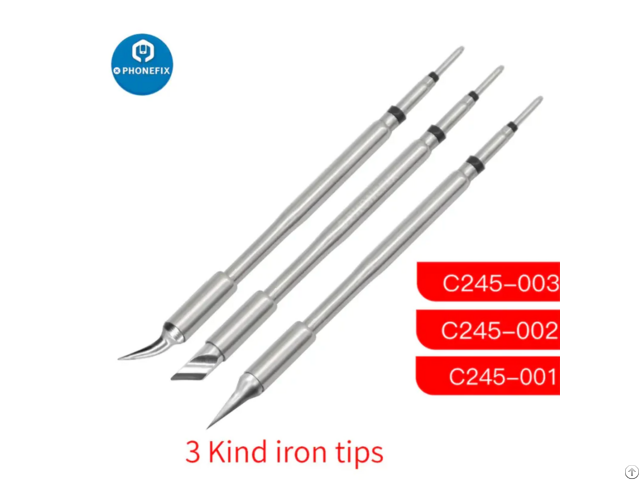Gvm C245 Soldering Iron Tips For T245 Handle Solder Station