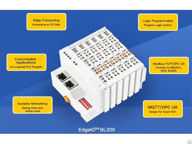 Bl200ua Edge I O Controller Supports Opc Ua Bus Protocol For Iiot Signal Control