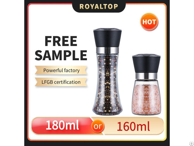 Plastic Pepper Mill Bottle