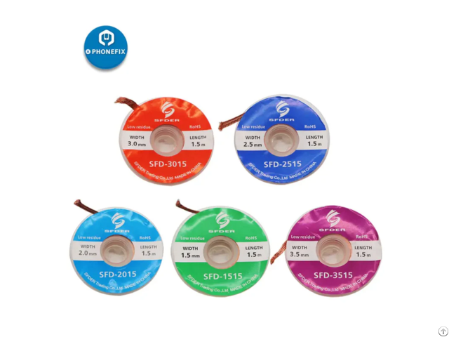 Pure Copper Desoldering Wick Bga Solder Wire For Phone Soldering