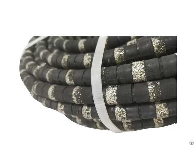 Electroplate Steel Diamond Wire For Pipe Cutting
